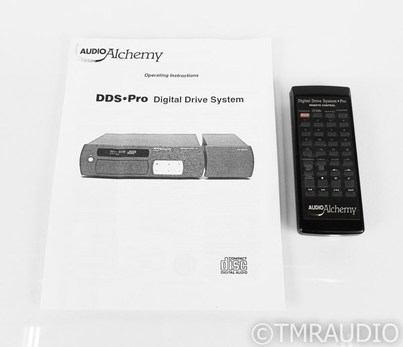 Audio Alchemy Digital Drive System Pro CD Transport; DDS Pro