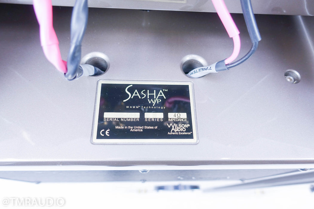 Wilson Audio Sasha Watt/Puppy Series 1 Floorstanding Speakers