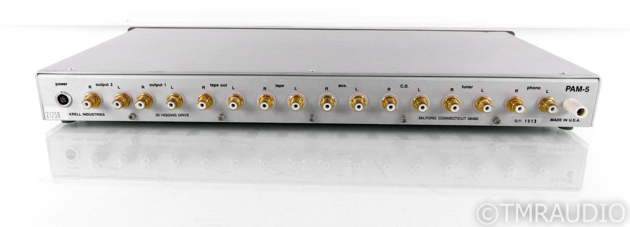 Krell PAM-5 Stereo Preamplifier; PAM5; MC Phono
