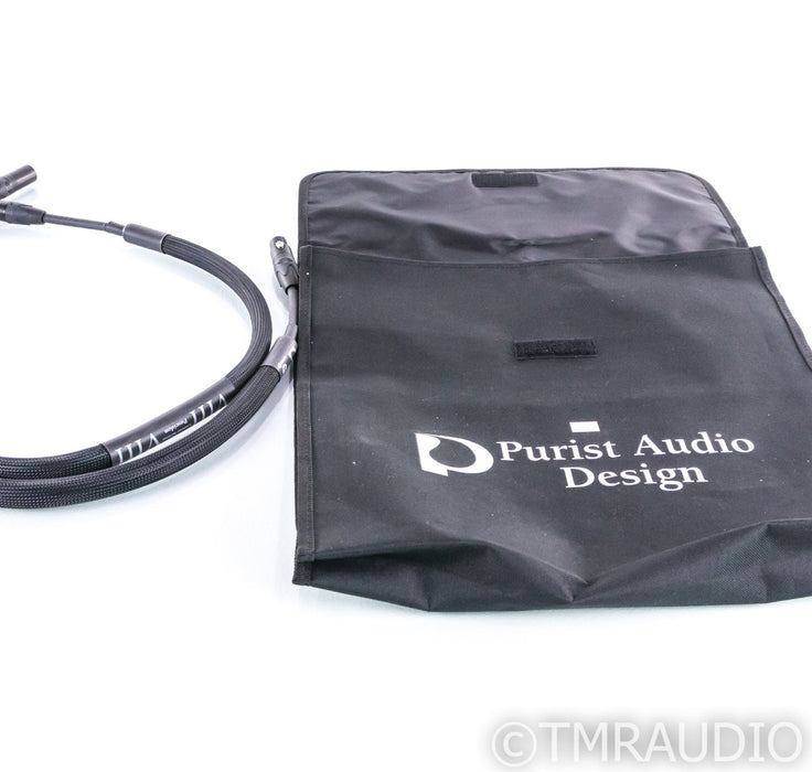 Purist Audio Design Poseidon Luminist Revision XLR Cables; 1m Pair Interconnects