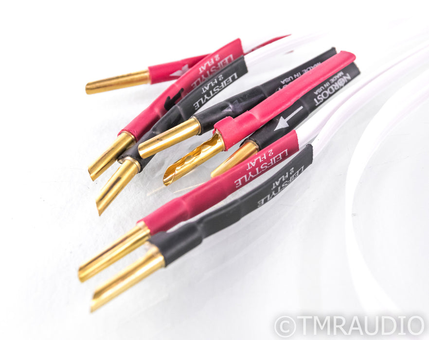 Nordost 2 Flat Speaker Cables; 3m Pair