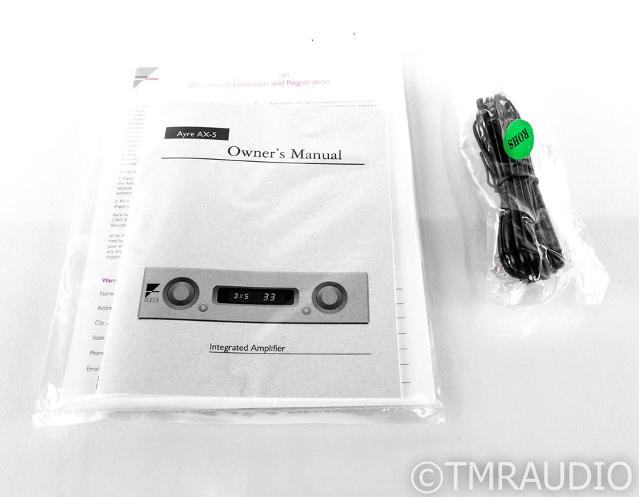 Ayre AX-5 Twenty Stereo Integrated Amplifier; AX5