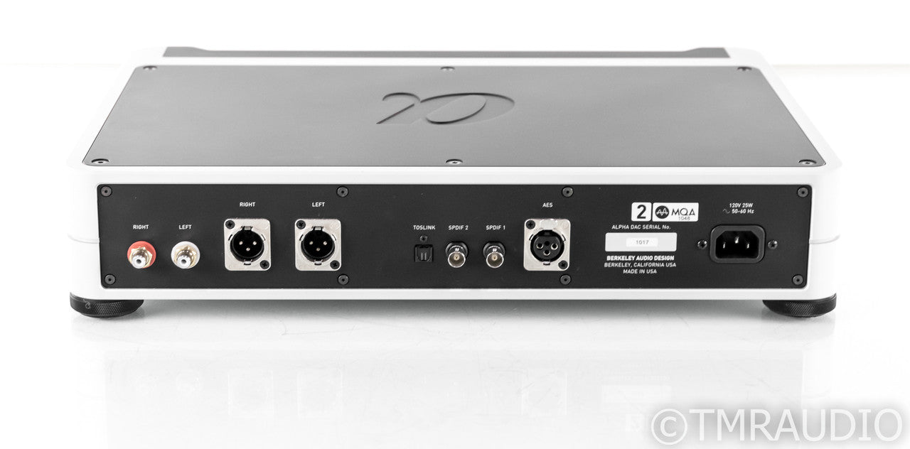 Berkeley Audio Design Alpha Reference Series 2 MQA DAC; D/A Converter; Remote