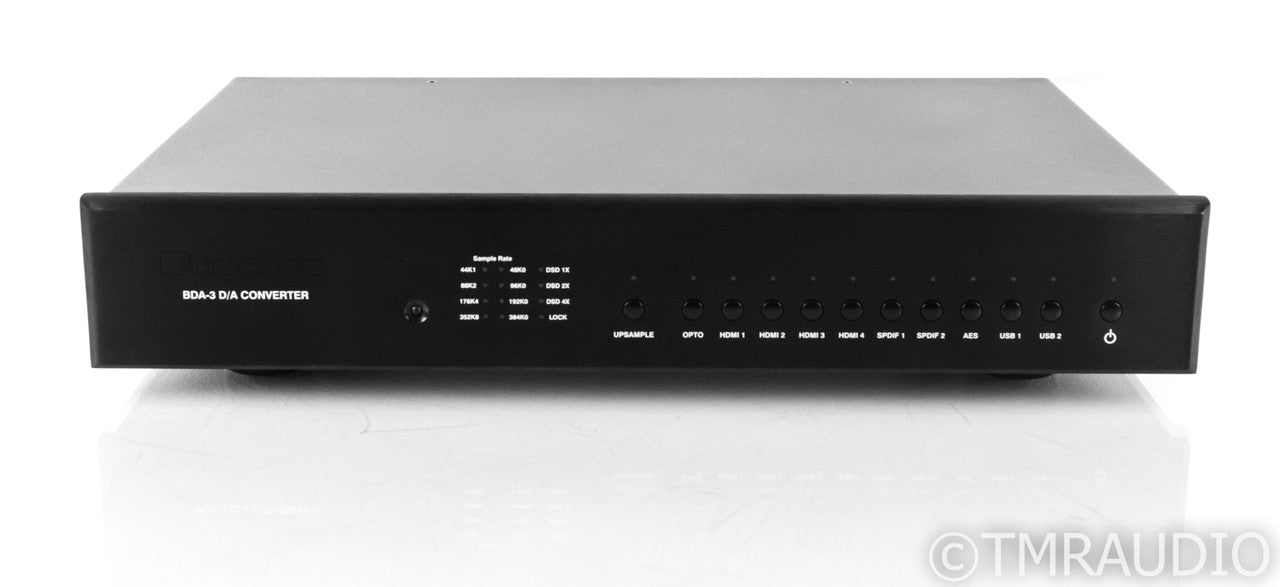Bryston BDA-3 DAC; D/A Converter; BDA3; Black; 17"