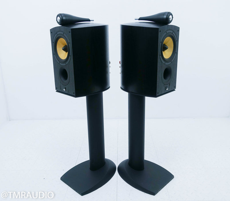 B&W 805S Bookshelf Speakers w/ Stands