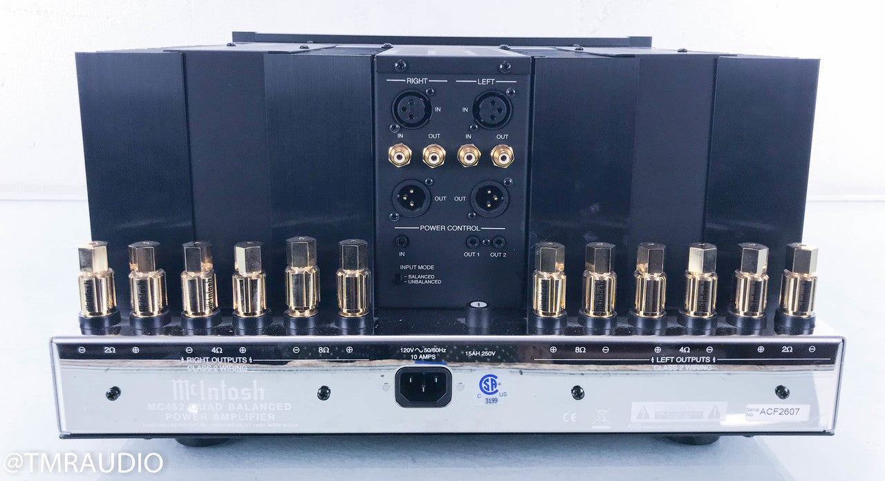 McIntosh MC452 Quad Balanced Stereo Power Amplifier