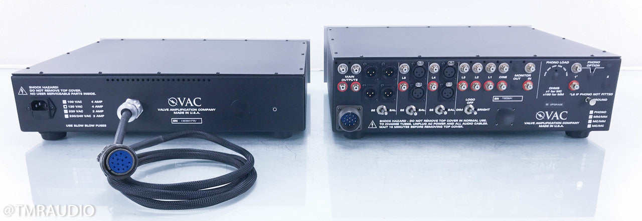 VAC Signature Mk IIa SE Stereo Tube Preamplifier