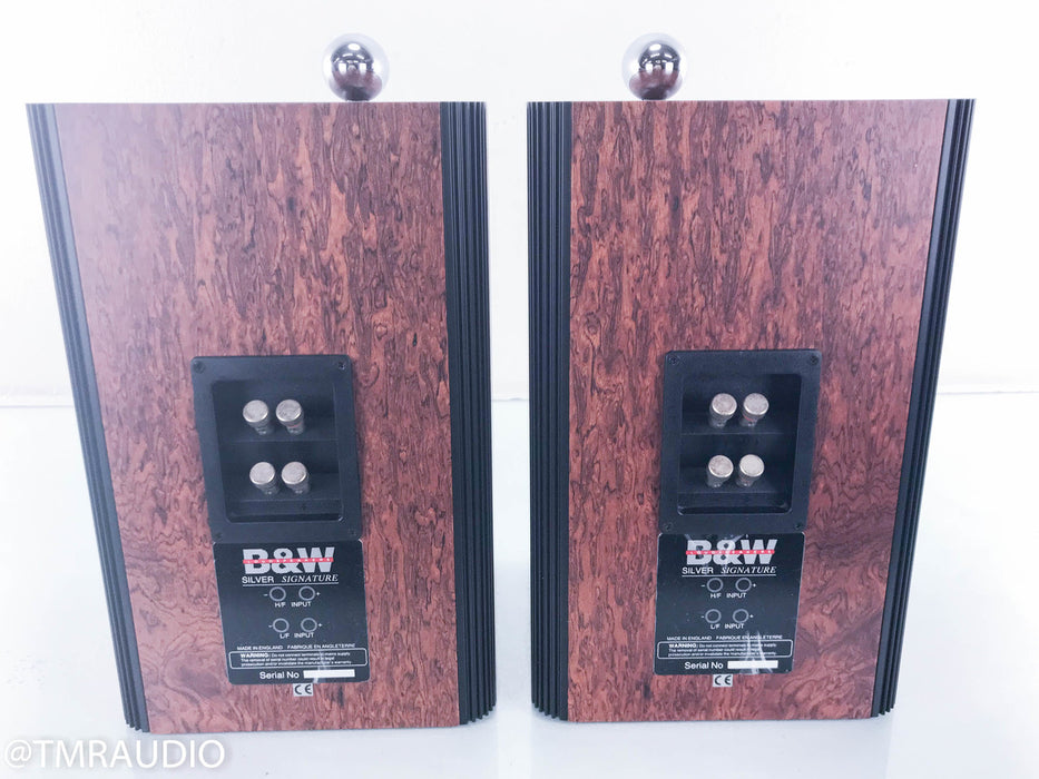 B&W John Bowers Silver Signature Bookshelf Speakers