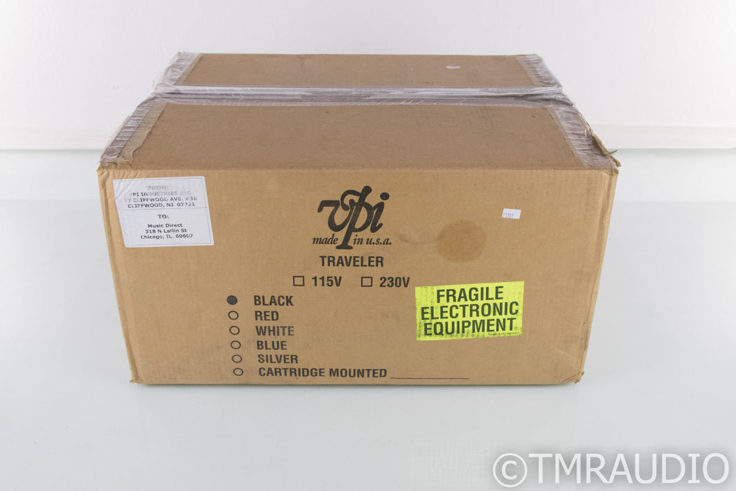 VPI Traveler Turntable; Black; 10" Gimballed-Bearing Tonearm (New/Old Stock)