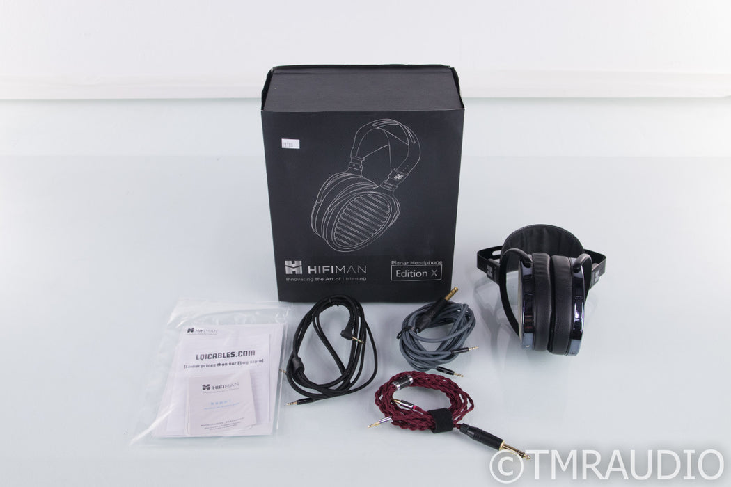HiFiMan Edition X Planar Magnetic Headphones; Upgraded LQi Cable