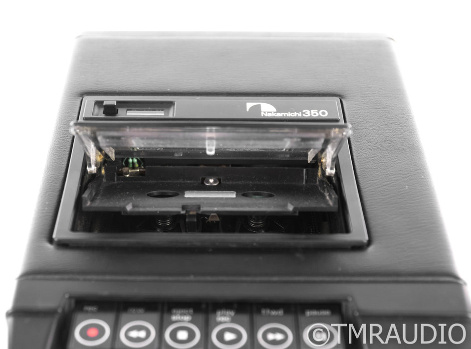 Nakamichi 350 Portable Cassette Recorder; ADS 2002 Power Converter / Speakers