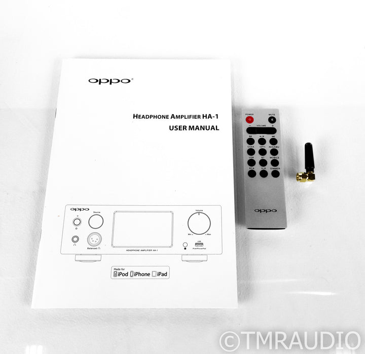 Oppo HA-1 Balanced Headphone Amplifier / DAC; USB; Bluetooth; HA1