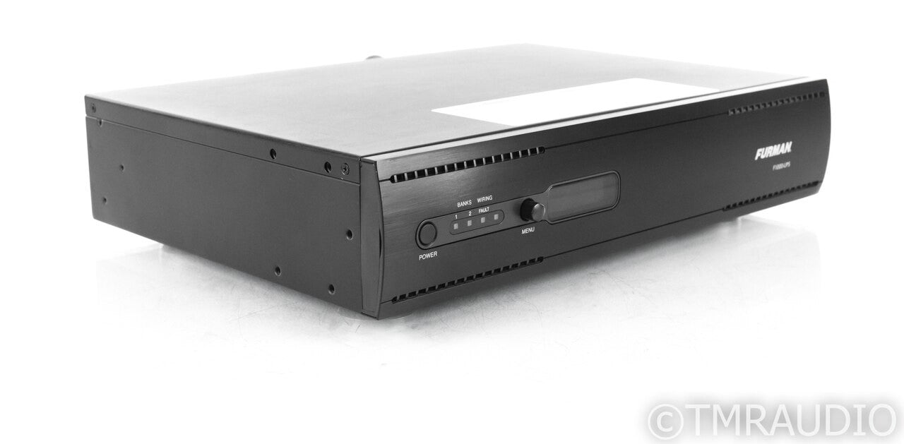 Furman F1000-UPS AC Power Line Conditioner; Battery; Uninterruptible Power Supply
