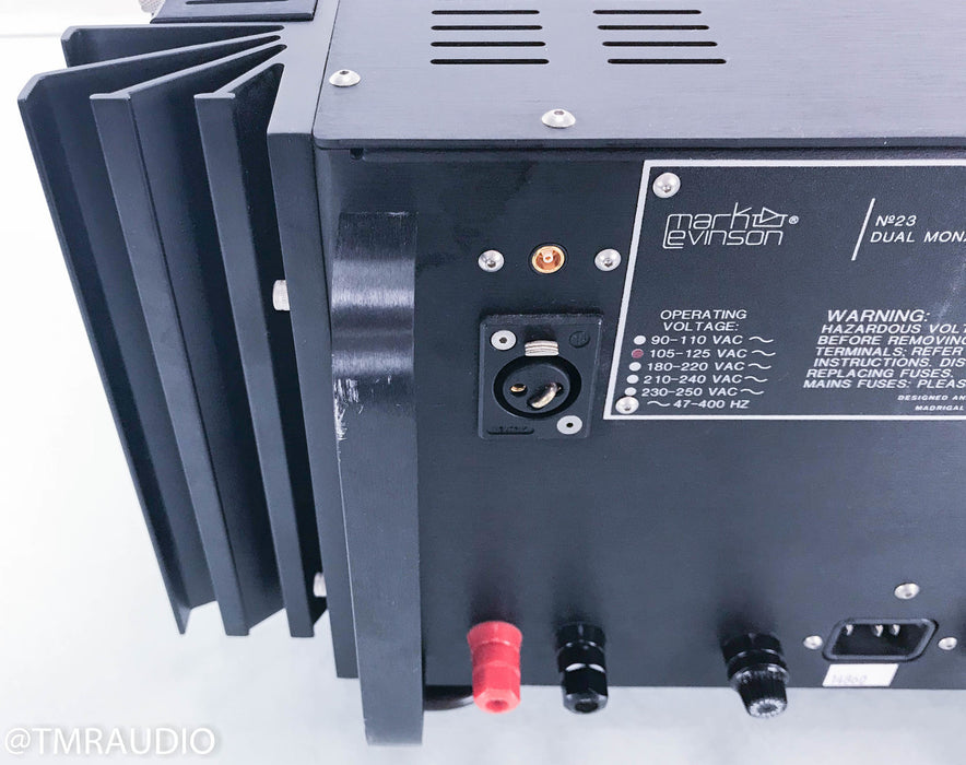 Mark Levinson No. 23 Dual Mono Power Amplifier
