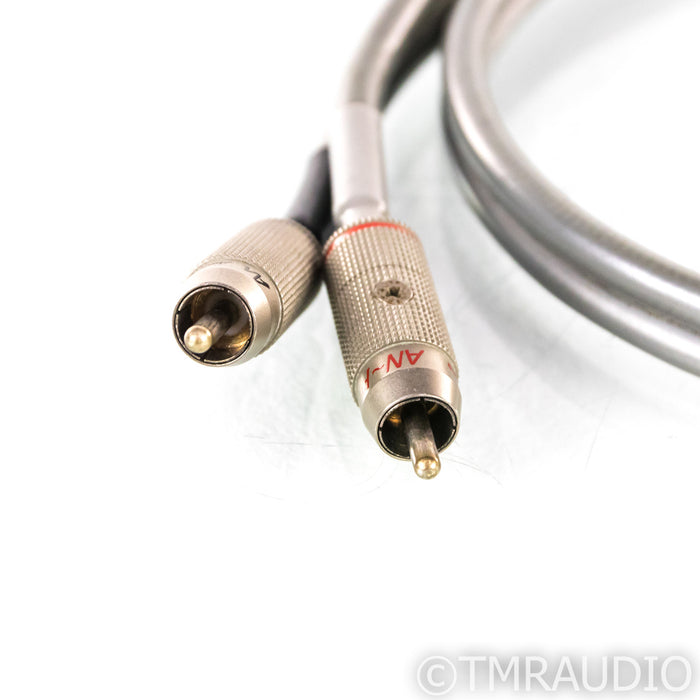 Audio Note AN-SOGON RCA Cables; 1m Pair Interconnects w/ AN-P Connectors