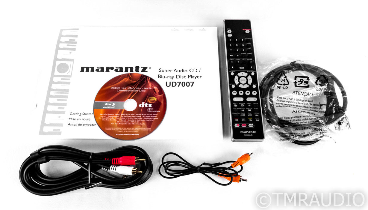 Marantz UD7007 Universal Blu-Ray Player; UD-7007; 3D; Remote