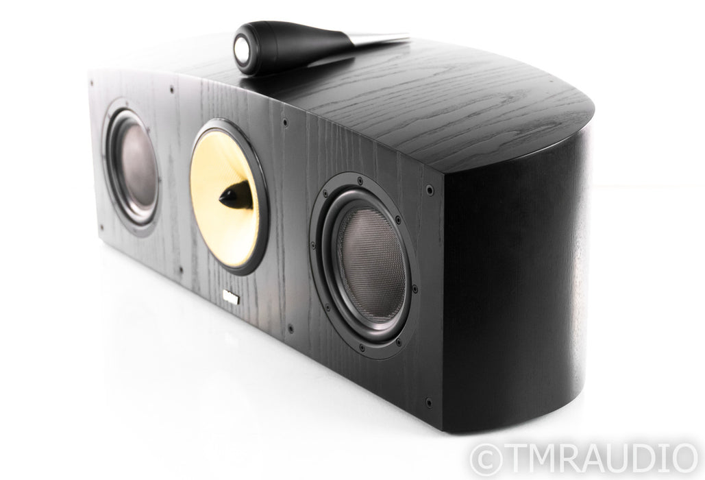 B&W Nautilus HTM1 Center Channel Speaker; Black Ash