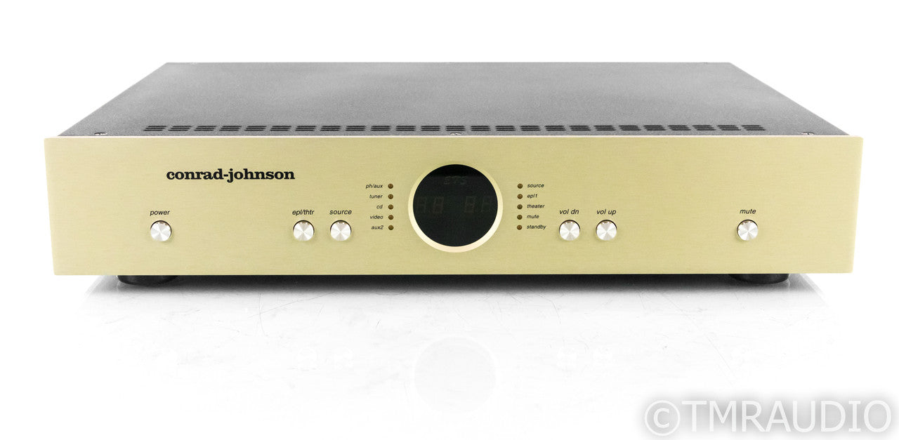 Conrad Johnson ET3 Stereo Tube Preamplifier; ET-3; Remote