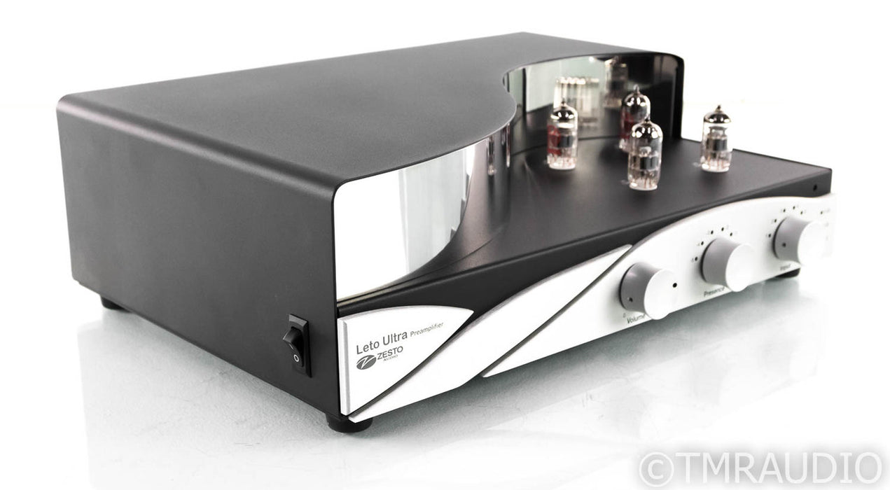 Zesto Audio Leto Ultra Stereo Tube Preamplifier; Remote