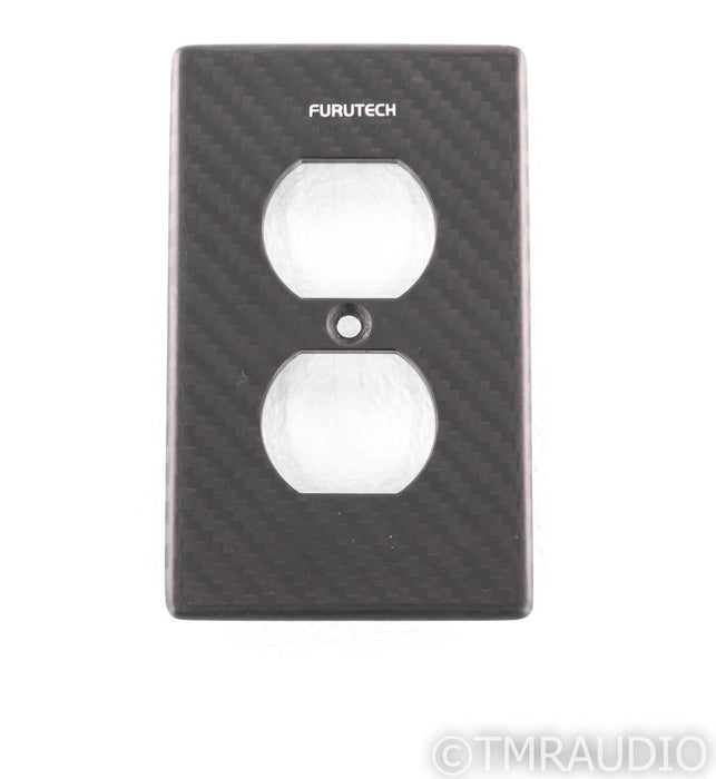 Furutech 105.1 NCF Neo Damper Outlet Cover; Carbon-Fiber