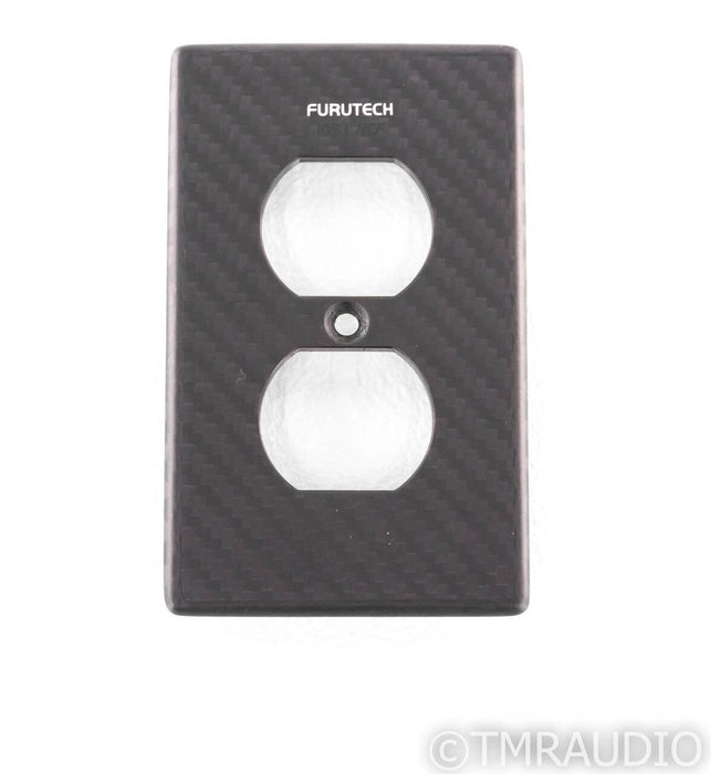 Furutech 105.1 NCF Neo Damper Outlet Cover; Carbon-Fiber