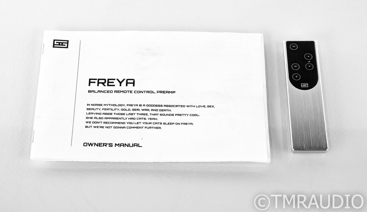 Schiit Freya Stereo Tube Preamplifier; Remote