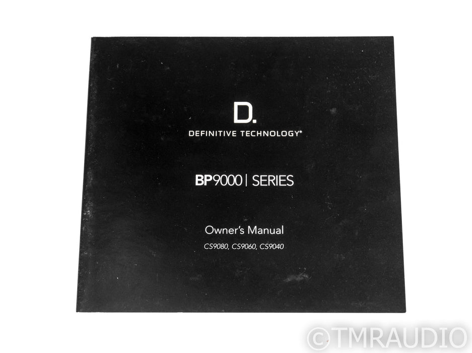 Definitive Technology CS9080 Full Range Powered Center Channel; CS-9080
