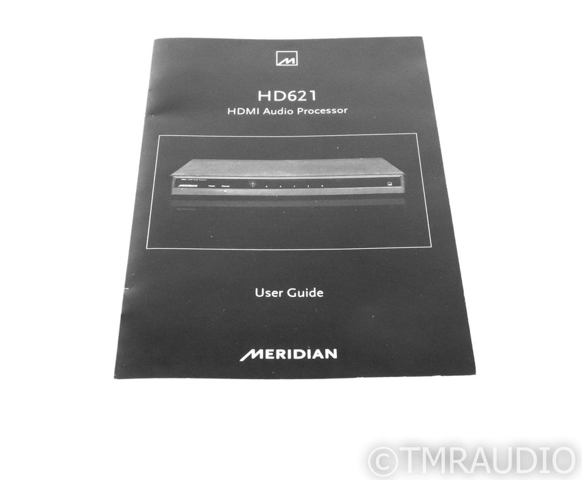 Meridian HD621 HDMI Audio Processor; HD-621