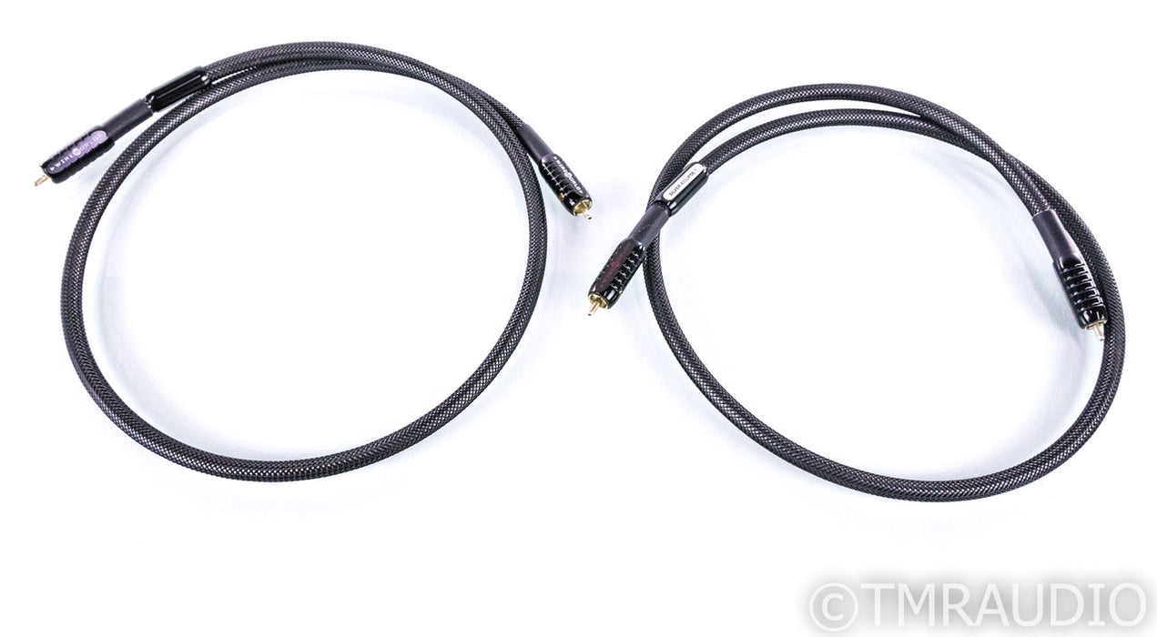 WireWorld Silver Eclipse 7 RCA Cables; 1m Pair Interconects