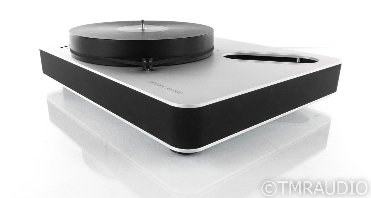 Dr. Feickert Analogue Blackbird Dual Arm Belt Drive Turntable; (No Tonearm)