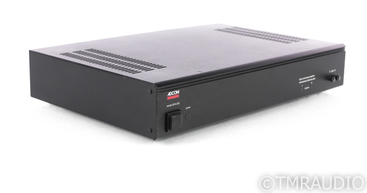 Adcom GFA-535 Stereo Power Amplifier; GFA535