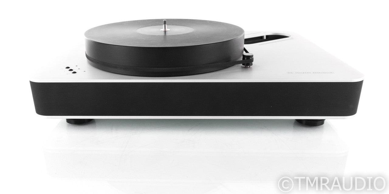Dr. Feickert Analogue Blackbird Dual Arm Belt Drive Turntable; (No Tonearm)