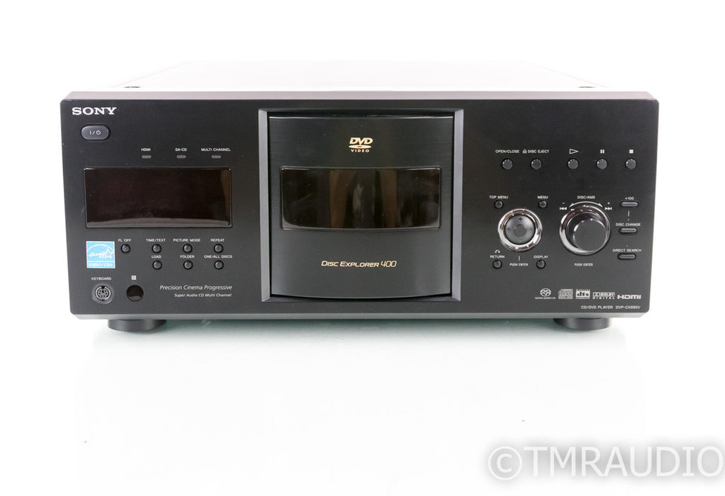 Sony DVP-CX995V 400 Disk Changer DVD / SACD Player; DVPCX995V; Remote