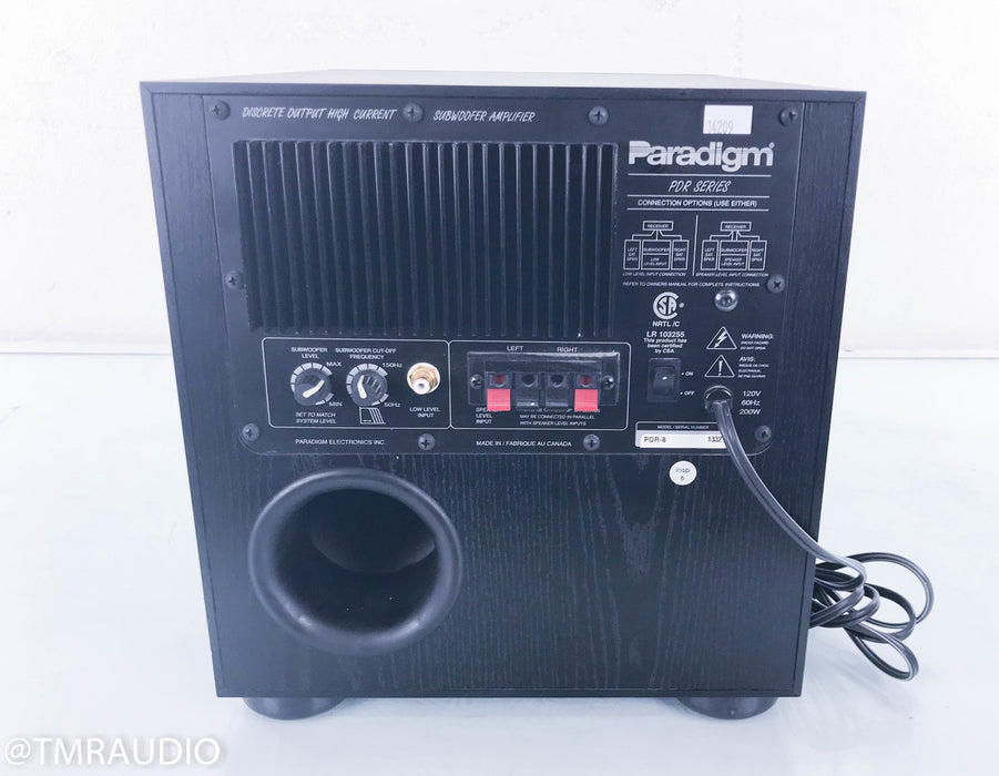 Paradigm PDR-8 8" Powered Subwoofer