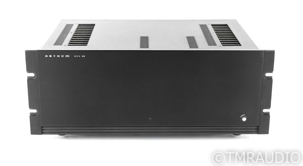 Anthem MCA 20 Stereo Power Amplifier; MCA20; Rack Mountable