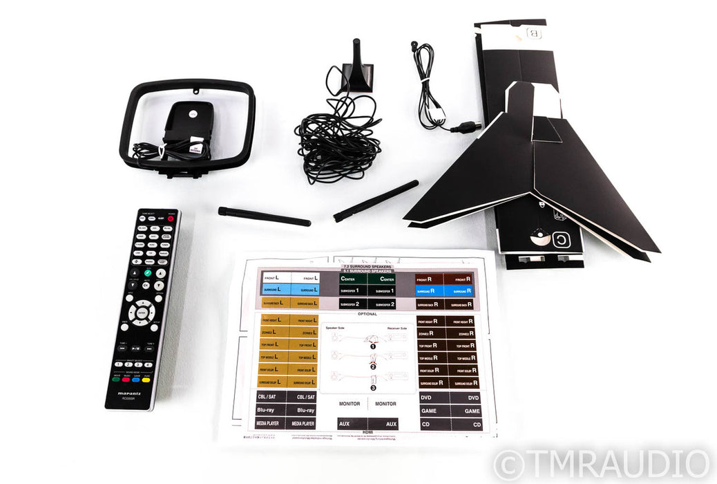 Marantz SR6012 9.2 Channel Home Theater Receiver; SR-6012; Remote; Refurbished