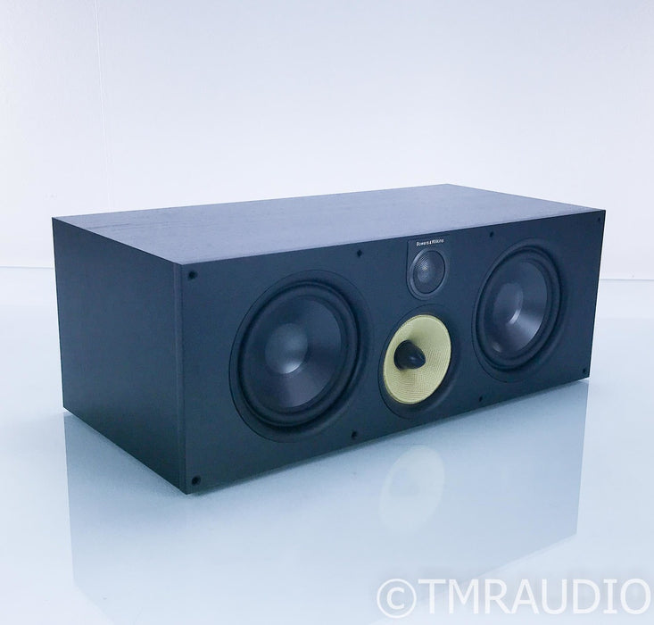 B&W HTM61 S2 Center Channel Speaker; Black Ash; Bowers & Wilkins HTM-61 S2