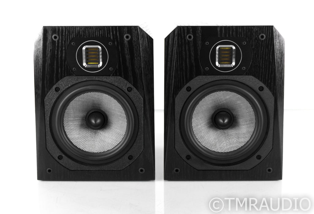 Legacy Studio HD Bookshelf Speakers; Black Oak Pair