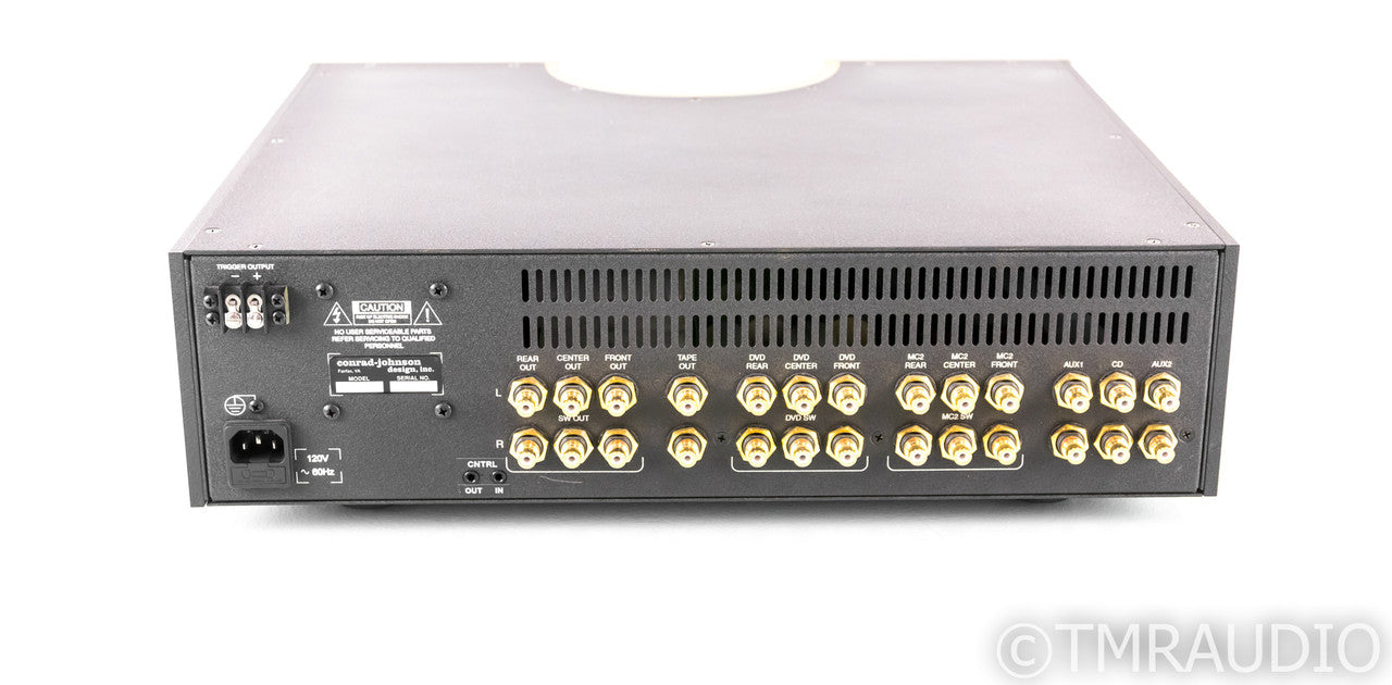 Conrad Johnson MET1 5.1 Channel Tube Home Theater Preamplifier; Remote