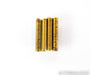 Mapleshade Thread-On Radiused Low Heavyfeet Brass Footers; Set of 4