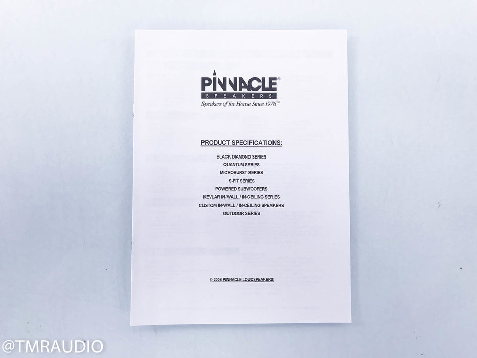 Pinnacle BD 500 Bookshelf Speakers