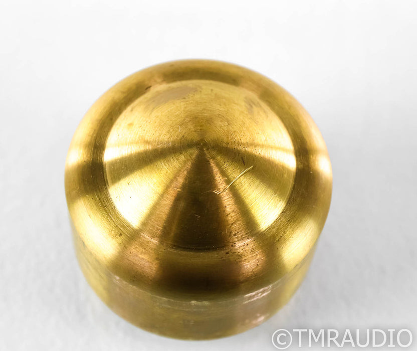 Mapleshade Thread-On Radiused Low Heavyfeet Brass Footers; Set of 4