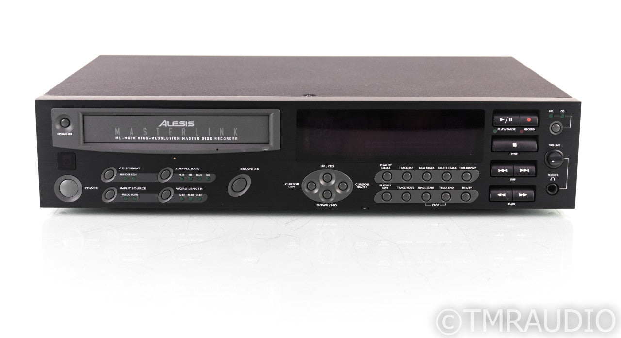 Alesis Masterlink ML-9600 CD / Hard Disk Recorder; ML9600