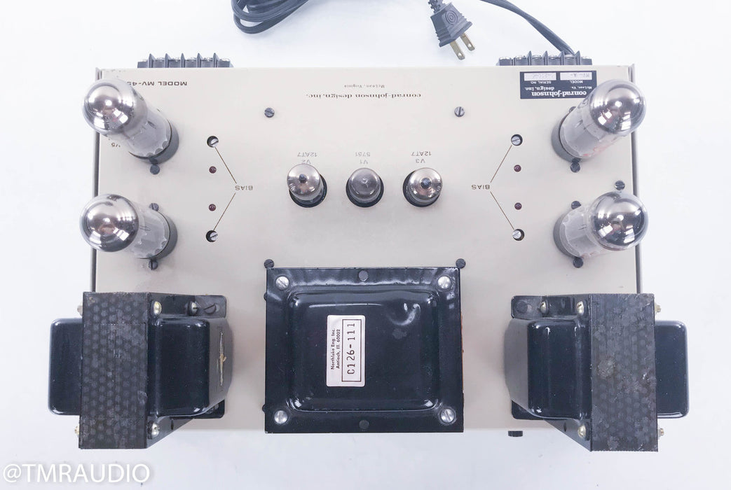 Conrad-Johnson MV45A-1 Vintage Stereo Tube Power Amplifier