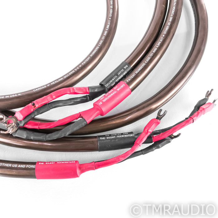 Cardas Hexlink Golden 5-C Speaker Cables; 2.5m Pair