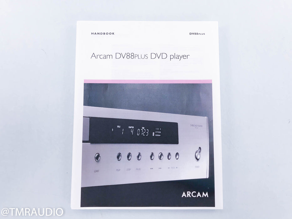 Arcam DiVA DV88 DVD / HDCD Player