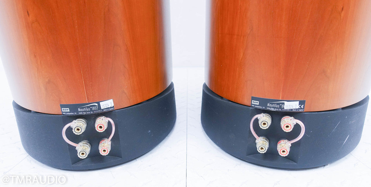 B&W Nautilus 802 Floorstanding Speakers