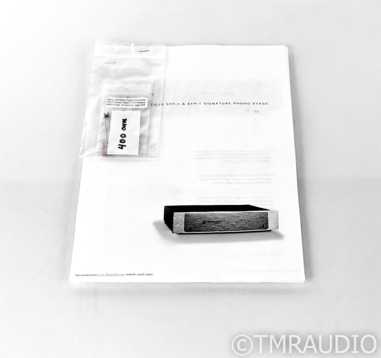 Sonic Frontiers SFP-1 Signature MM / MC Tube Phono Preamplifier; SFP1; Upgraded