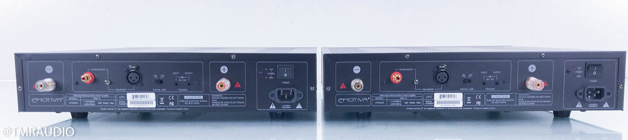 Emotiva XPA-1L Gen 2 Mono Power Amplifiers