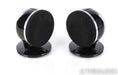 Focal Dome Bookshelf Speakers; Diamond Black Pair; Wall Mount Capable